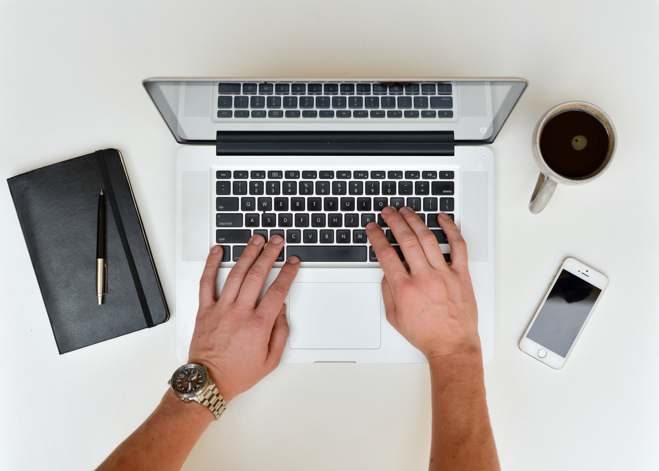 Person Using Laptop Computer